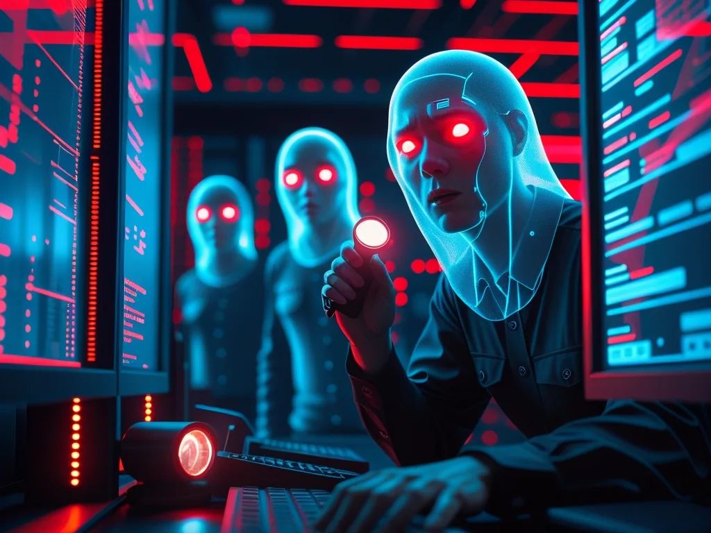 AI agent visibility crisis showing invisible threats in enterprise security environment