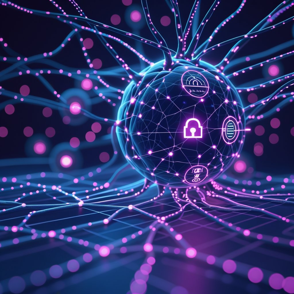 AI neural network with backdoor vulnerabilities and poisoned supply chain nodes