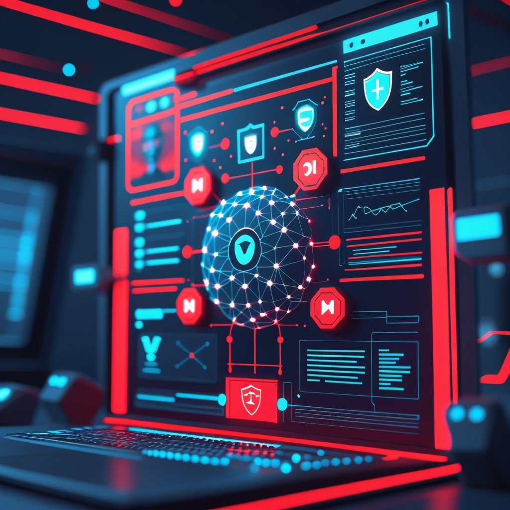 Multi-modal AI security vulnerabilities showing vision language models under cyber attack