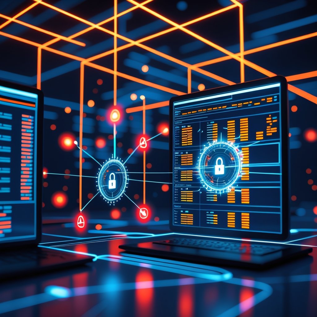 RAG security concept showing AI knowledge retrieval system under attack with security vulnerabilities