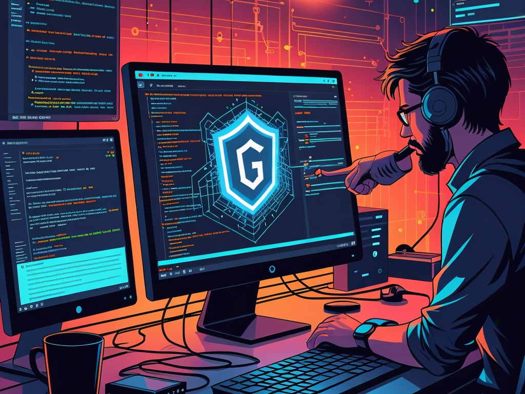 Gogs zero-day RCE illustration showing a self-hosted Git server, malicious branch name injection, and compromised repositories
