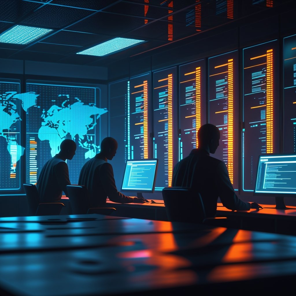 Shadow AI security concept showing unsanctioned AI tools creating data leak risks in enterprise