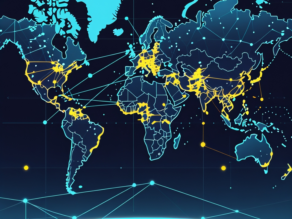 Cyber espionage scene showing telecom servers, covert proxy routes, and threat intelligence monitoring across Linux and Windows systems
